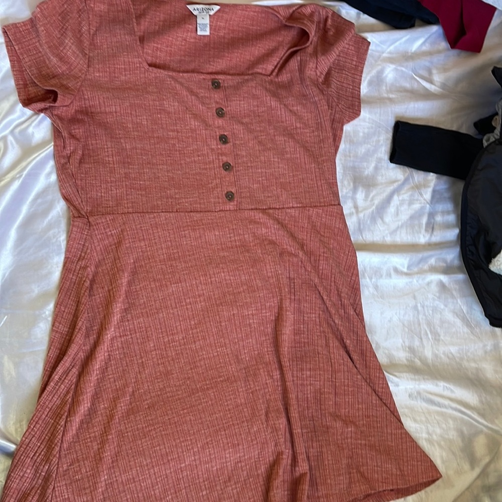 Light orange sundress